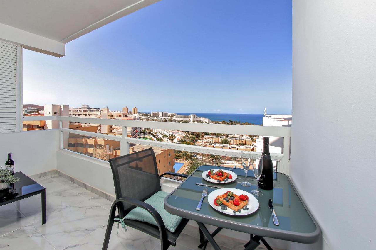 Modern Studio With A Sea View And Pool Access Ponderosa 801 Playa de las Americas  Esterno foto